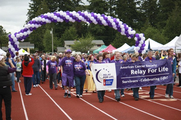 Much of the crowd responsible for raising more than $140