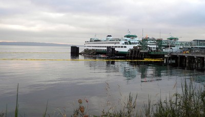 The Edmonds/Kingston ferry route was out of service until further notice early Sept. 1