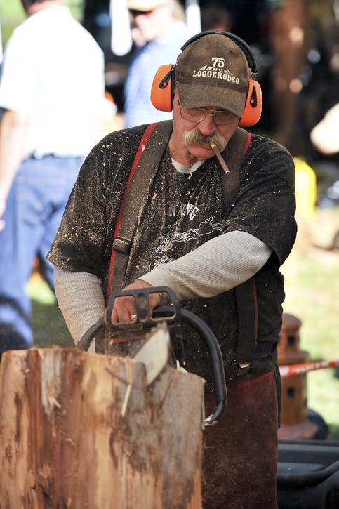 Mettle meets muscle in the Old Mill Days wood-carving competitions. Old Mill Days starts Sept. 28.