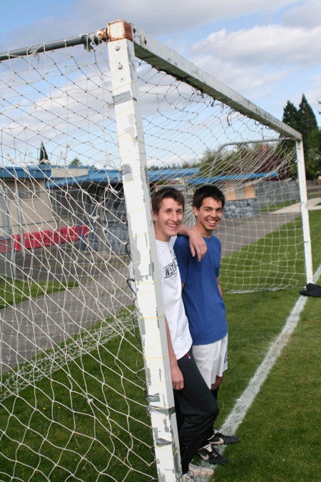 Bremerton High School seniors Eli Chastain