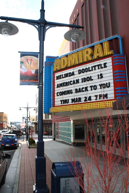 The historic Admiral Theatre in Bremerton will televise the Final Four for free Saturday