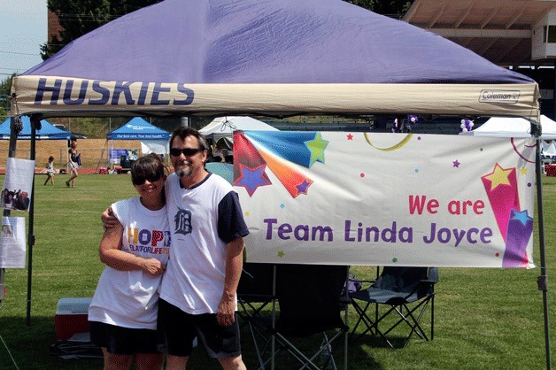 Leslie and Brian Kelly of Bainbridge Island participated in Relay For Life in Bremerton