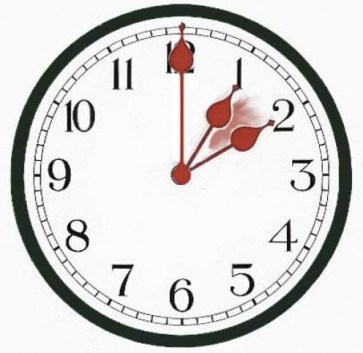 Daylight Saving Time (DST) begins at 2 a.m. March 8 and will end at 2 a.m. Nov. 1.