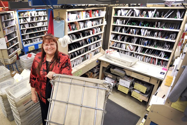 Longtime supervisor Deborah Corrigan will retire from the Poulsbo Post Office Friday.