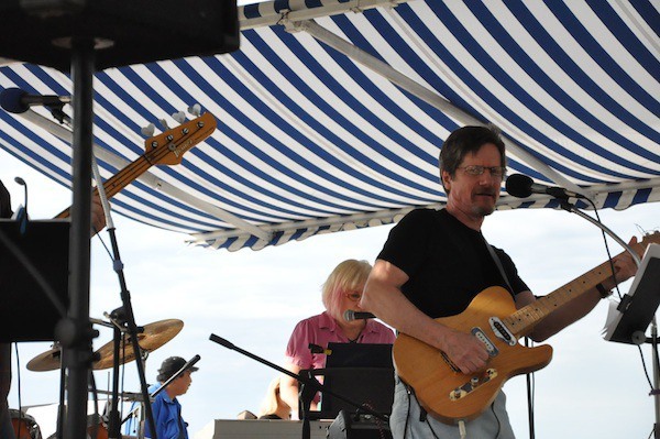 Tom Lucas of Blue Rocket played Concerts by the Bay on June 21.