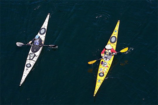 The call of the sea. Kitsap paddlers take to the water this weekend.