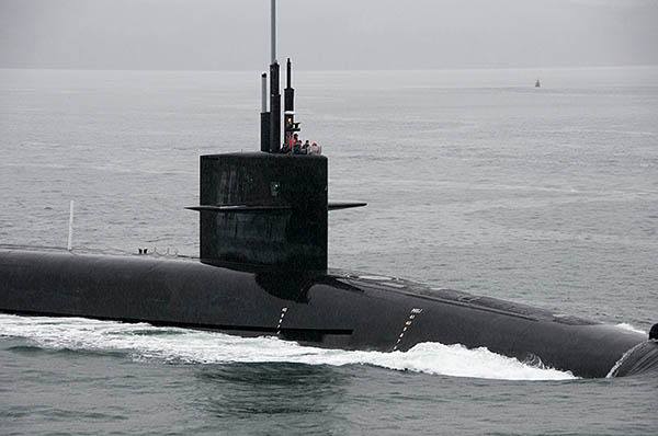 The Ohio-class ballistic-missile submarine USS Kentucky (SSBN 737) departs Naval Base Kitsap-Bangor March 13 for the boat's first strategic deterrent patrol since 2011. The boat recently completed a 40-month engineered refueling overhaul