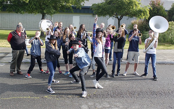 The Kingston Middle School band is arguably one of the hardest-working bands around. In May