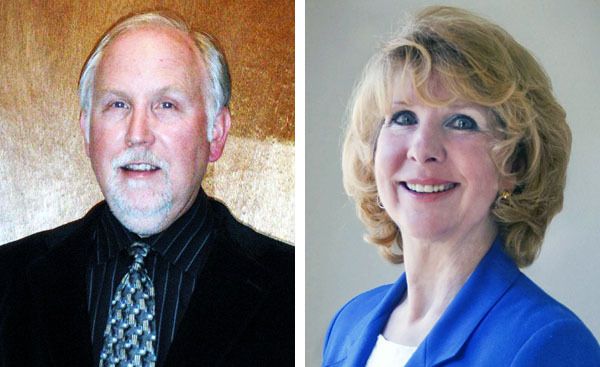 Mike Dunphy and Connie Lord ... candidates for Poulsbo City Council