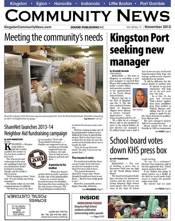 The November edition of the Kingston Community News: 28 pages