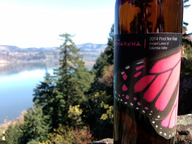 Vino La Monarcha’s 2014 Pinot Noir Rosé won best of show at the third annual Great Northwest Wine Competition.