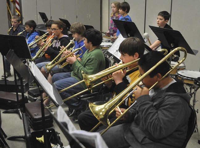 Elementary band and orchestra funding cuts will be considered next year.