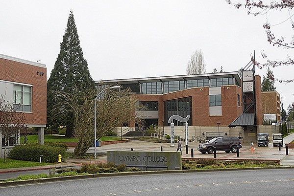Olympic College’s Bremerton campus on March 25. The college was chosen by the Aspen Institute as being one of the top 10 community colleges in the nation.