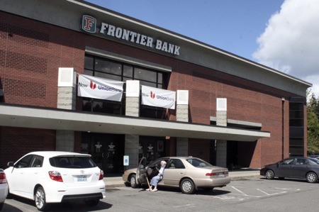 Frontier Bank's 7th Avenue branch in Poulsbo reopened as Union Bank Monday.