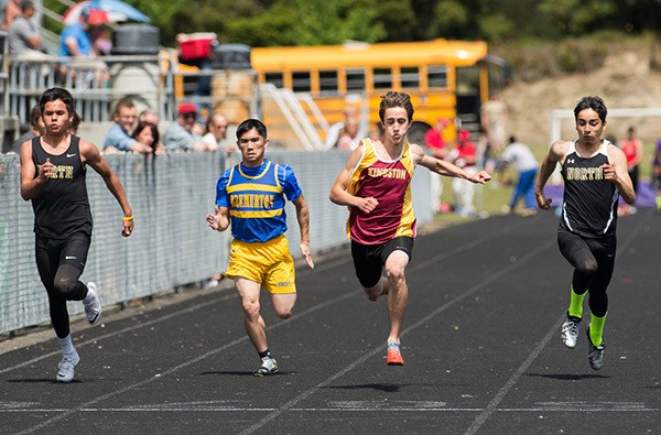 The North Kitsap Vikings track and field team posted strong finishes – including first in five events – to win the Olympic League Championship Meet