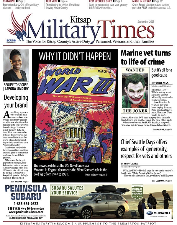 The latest edition of Kitsap Military Times is now available at newsstands and an outlet near you.