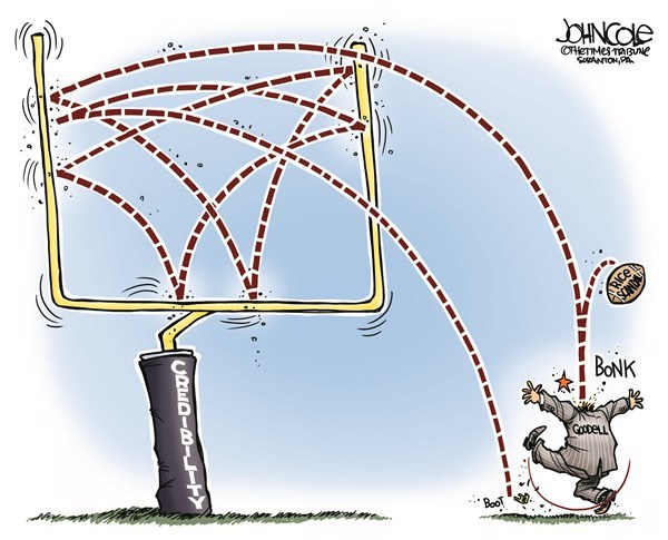 Cartoon by John Cole.