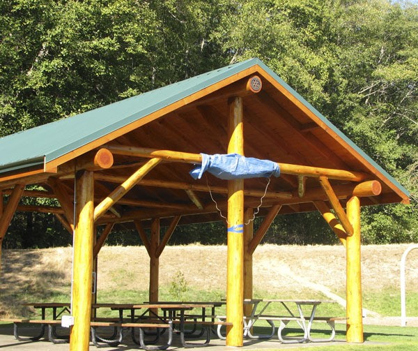 Village Green Park picnic pavilion