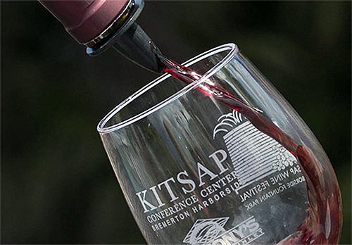 The Kitsap Wine Festival is on Aug. 9 at Bremerton’s Harborside Fountain Park. “It’s so great to be out in front of the water