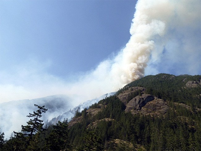 The Big Hump Fire which began on Aug. 31 has burned more than 1