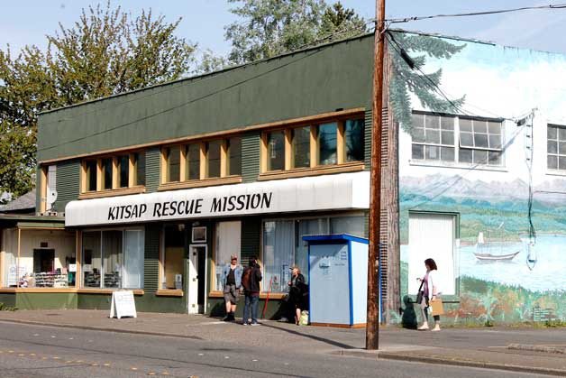 Kitsap Rescue Mission’s shelter is located at 810 Sixth St. in downtown Bremerton. Visit www.kitsaprescue.org to learn more.