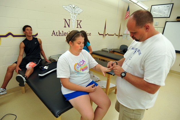 North Kitsap High’s head athletic trainer