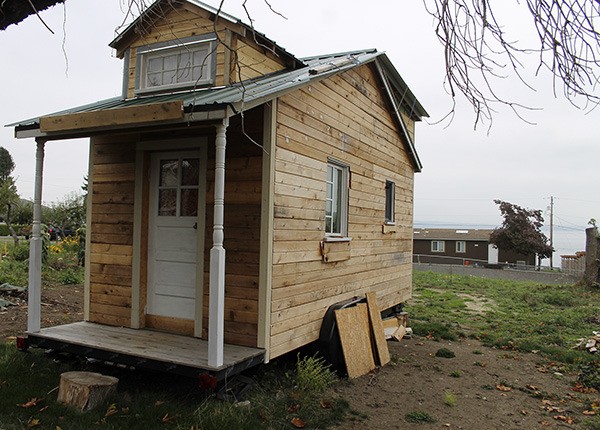 This tiny home on Ohio Avenue is about 130 square feet.