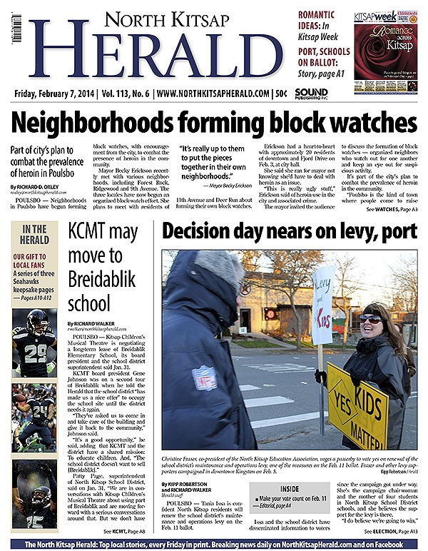 The Feb. 7 North Kitsap Herald: 40 pages in two sections