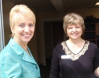 Rep. Jan Angel (left) is opening a local office