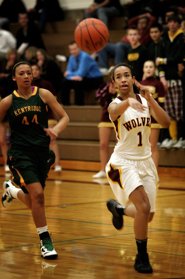 Senior wing Darian Dickey is one of few South Kitsap returners with experience.