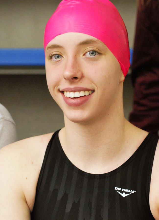South Kitsap junior Aspen Monkhouse finished with a personal-best time of 24.6 seconds to place fifth in the 50-yard freestyle during Saturday’s Class 4A state swim and dive championships at the King County Aquatic Center in Federal Way.