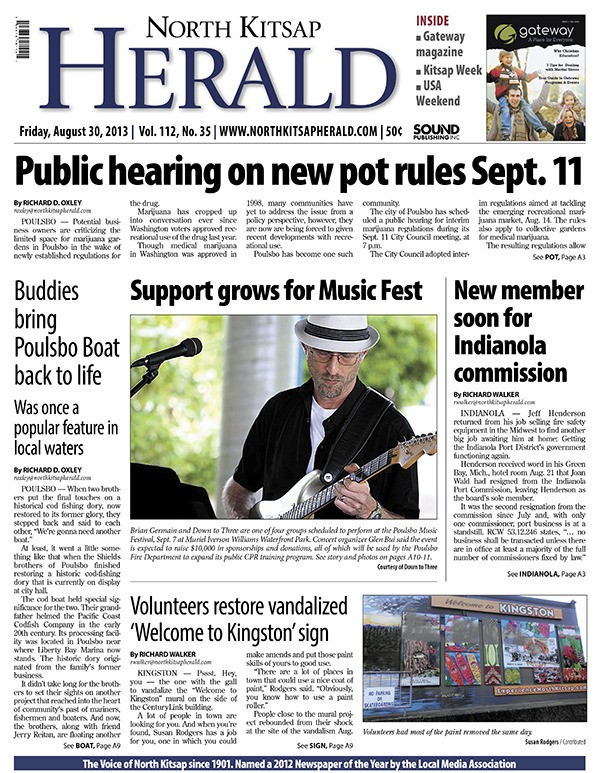 The Aug. 30 North Kitsap Herald: 32 pages in two sections