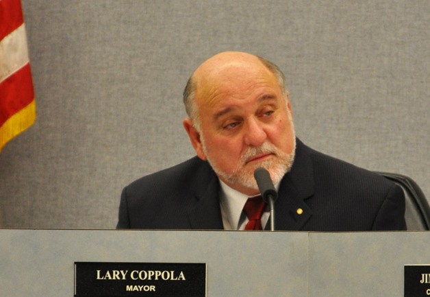 Mayor Lary Coppola presided over the final City Council meeting of his term in office Tuesday night.
