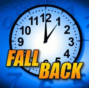 Remember to set your clocks back an hour as Daylight Saving Time (DST) ends at 2 a.m. Sunday morning.