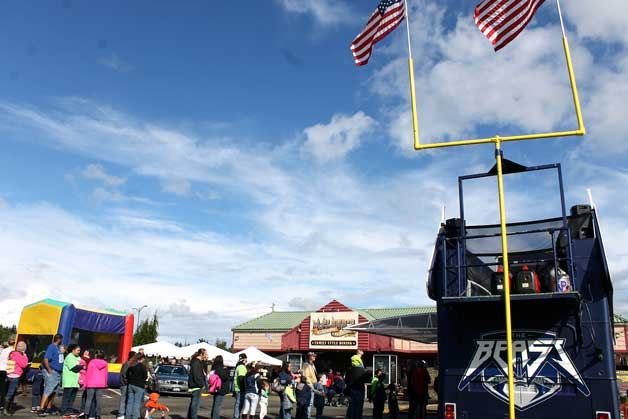 McCloud’s Grillhouse owner Andy Graham said the annual Family Day was like a “three-ring circus