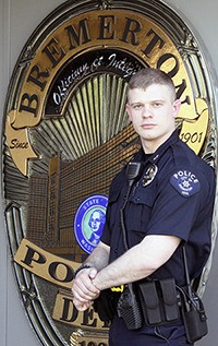 Officer Jacob Switzer graduated from Olympic High School in 2005.