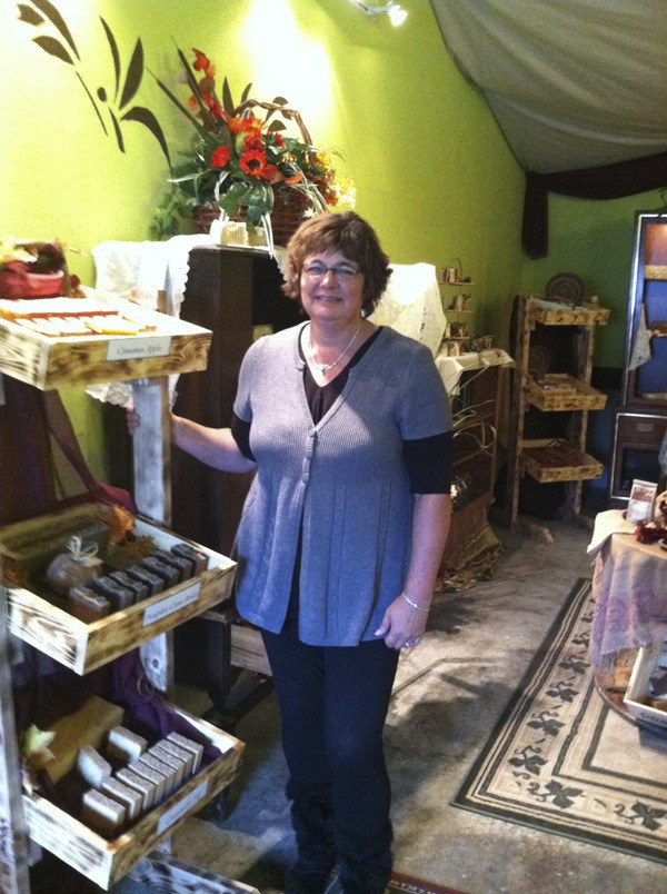 Donna Schambron of The Soap Crate uses wholesome and natural ingredients