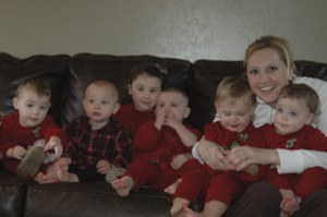 The Stevenson quints are almost two-years-old and theyre still waiting on their house to be completed.