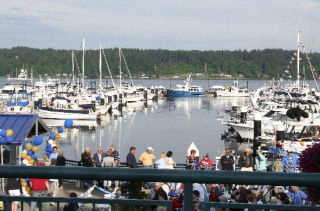 The newly expanded Bremerton marina features 229 permanent moorage slips and 100 guest moorages.