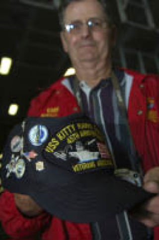 Former USS Kitty Hawk sailor William Burge