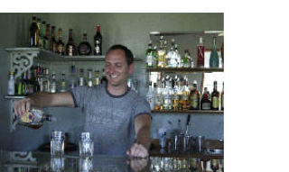 Second Park Lounge & Cafe owner Robert Gray mixes drinks at the new Bremerton establishment.