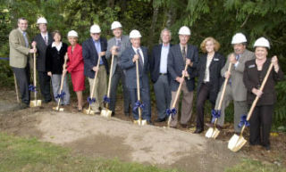 Local and state dignitaries break ground on Kitsap Mental Health Services’ (KMHS) Keller House Tuesday