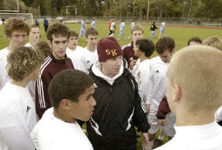 Eric Bergeson is stepping down after 11 seasons coaching soccer for the Wolves.