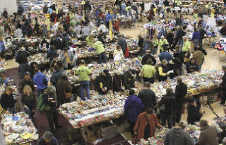 The Kitsap County Fairgrounds Pavilion was packed for the 11th annual RAGS (Rotary Auction Garage Sale) Saturday.