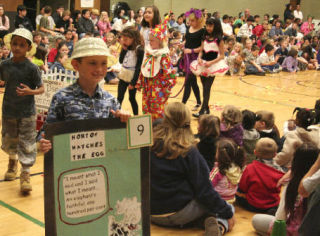 The 23rd annual Woodlands Elementary School Book Float Parade brings out the book worm in everybody. More than 20 classrooms created floats for the 2008 parade. Costumes