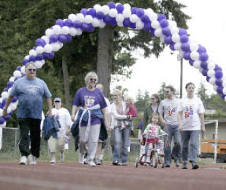 Each year local participants raise money for a cure for cancer in the annual Relay for Life of Central Kitsap & Bremerton.