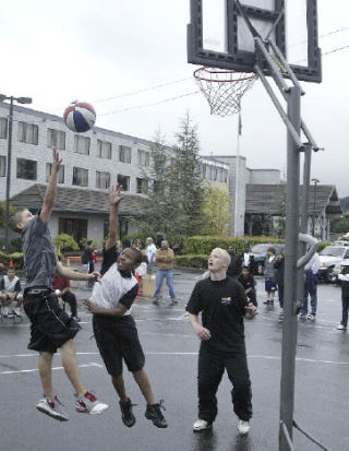 The 3-on-3 Silverdale Shoot-Out offers opportunities for hoopsters of all ages to compete in a variety of divisions. The tourney takes place Aug. 30-31 at the Silverdale Beach Hotel.
