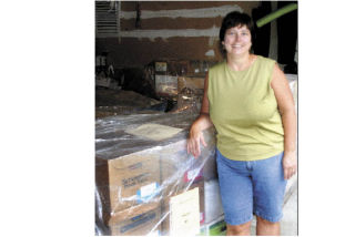 Tracy Zeringer has spearheaded the two-year Books for Kwaupanga effort.
