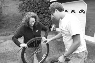 Maria and Adrian Mason are working with Bicycles for Education to send more than 1