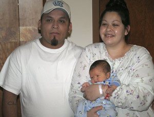 Fernando Obregon and Christina Perez are the proud parents of Christian Michael Obregon-Perez